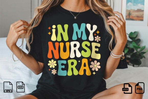 In My Nurse Era Retro Colorful Design