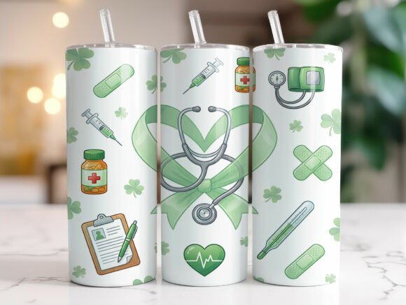 Lucky Nurse Shamrock 20oz Tumbler Wrap
