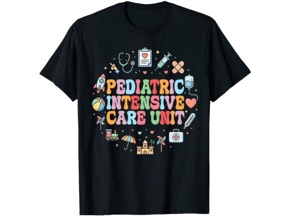 Pediatric Nurse Care Summer T-Shirt